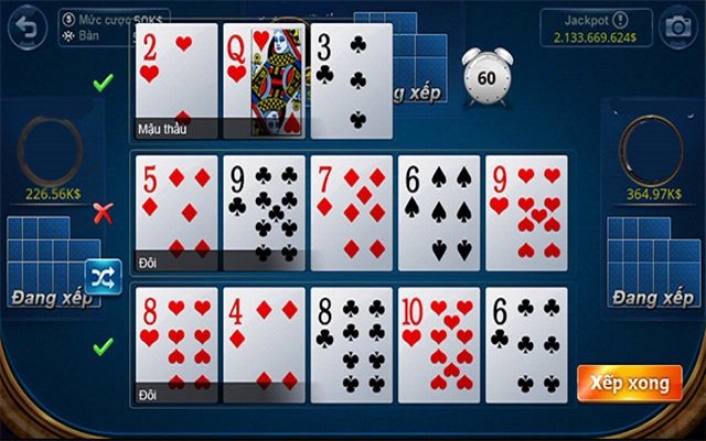 Luật tới trắng trong game Mậu binh Luật tới trắng trong game Mậu binh